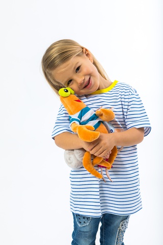 Maro giocattolo di peluche musicale 15cm 